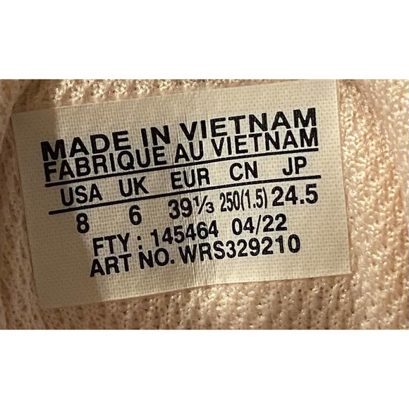 Wilson Women's Size 8 Hurakn Padel Shoes (Scallop Shell/Cantaloupe/White) - Picture 5 of 5